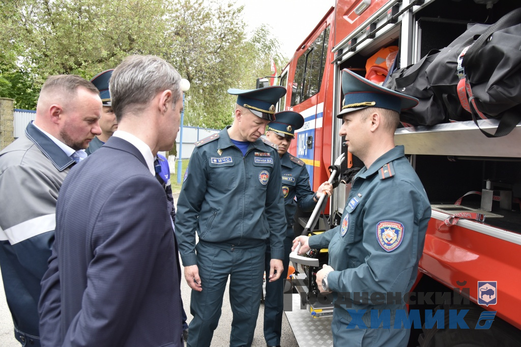 ОАО «Гродно Азот» пополнило новой техникой автопарк ПАСО-5